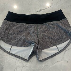 Lululemon Speedup Gray Shorts 2”
